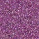 Miyuki rocailles Perlen 11/0 - Raspberry lined crystal ab 11-264